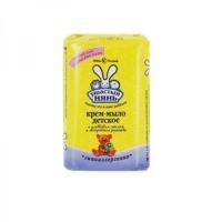 Мыло детское в обертке Ушастый нянь Ромашка 90гр 1/72