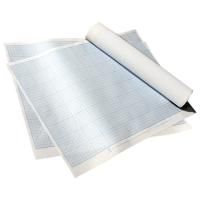 Бумага 400х600мм масштабно-координатная синяя в листах 1/300