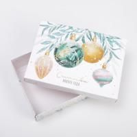 НГ Подарочная коробка 21х15х5,5см Новогоднее волшебство 1/80