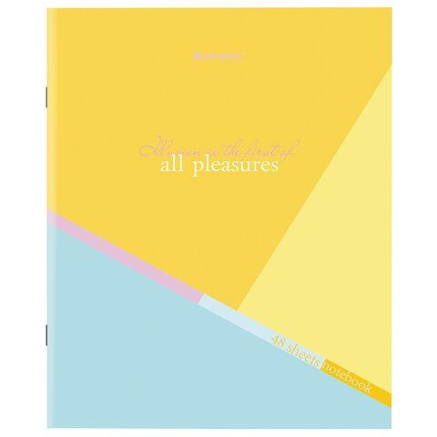 Тетрадь 48л А5 клетка обложка картон Multicolor BRAUBERG 1/10/100