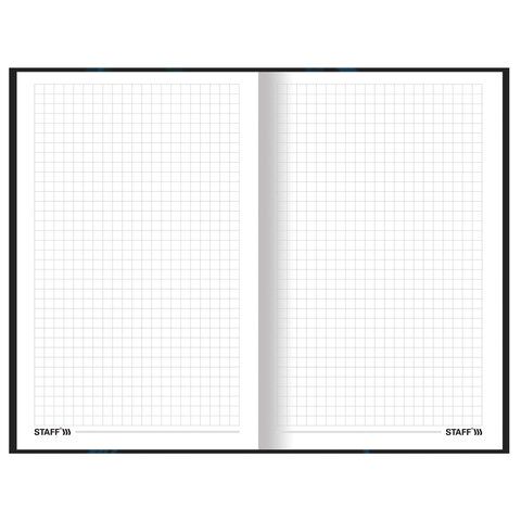 Блокнот 80л А5 134х206мм клетка твердый STAFF Triangles 1/20 (Клиент)