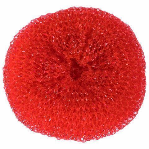 Мочалка для посуды пластиковая (3шт) ЛАЙМА сетчатые по 7г 1/100 (клиент)