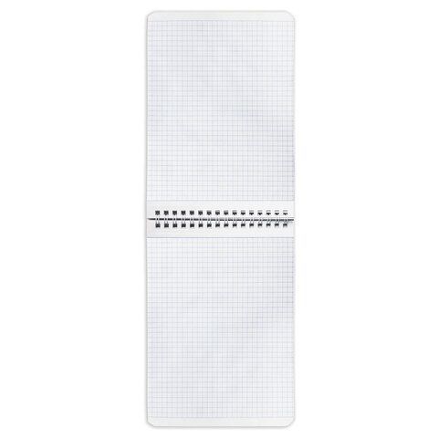 Блокнот 60л А5 гребень картон клетка BRAUBERG Pastel 1/4/80