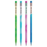 Карандаш ч/гр HB пластик, круглый, заточен BERLINGO Heat 1/72