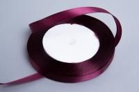 Лента атласная 10мм 25м вишневый 1/10