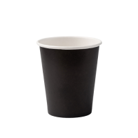 Стакан бумажный для горячего 250мл d-80 Черный 50/1000