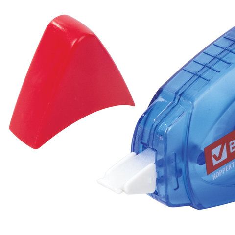 Корректирующая лента 5мм х 8м синий корпус в блистере BRAUBERG 1/24/432